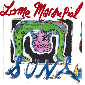 SUNA single (2023) by Lome Marsupial webpage open